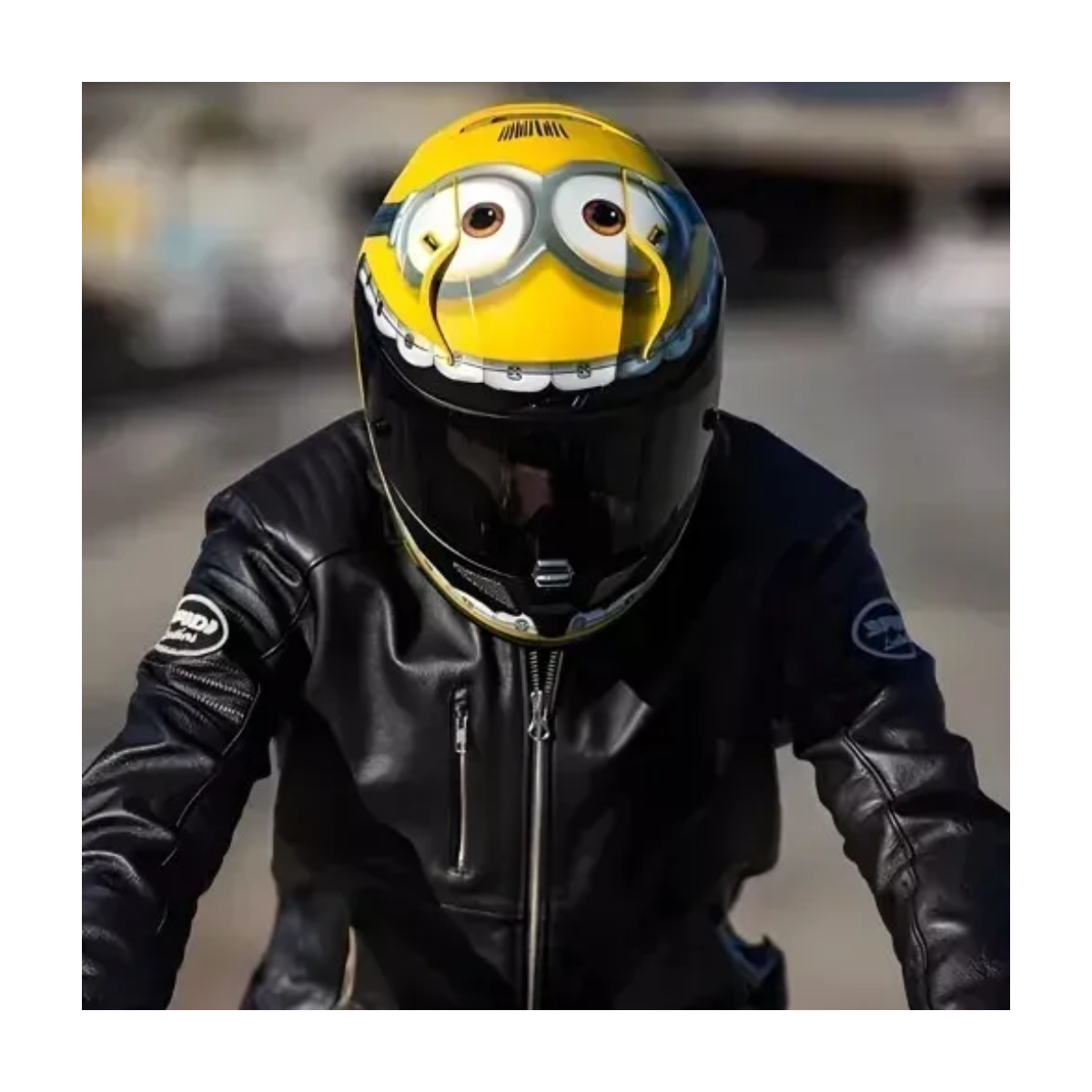 Capacete Moto Hjc Rpha 11 Minions Otto Amarelo