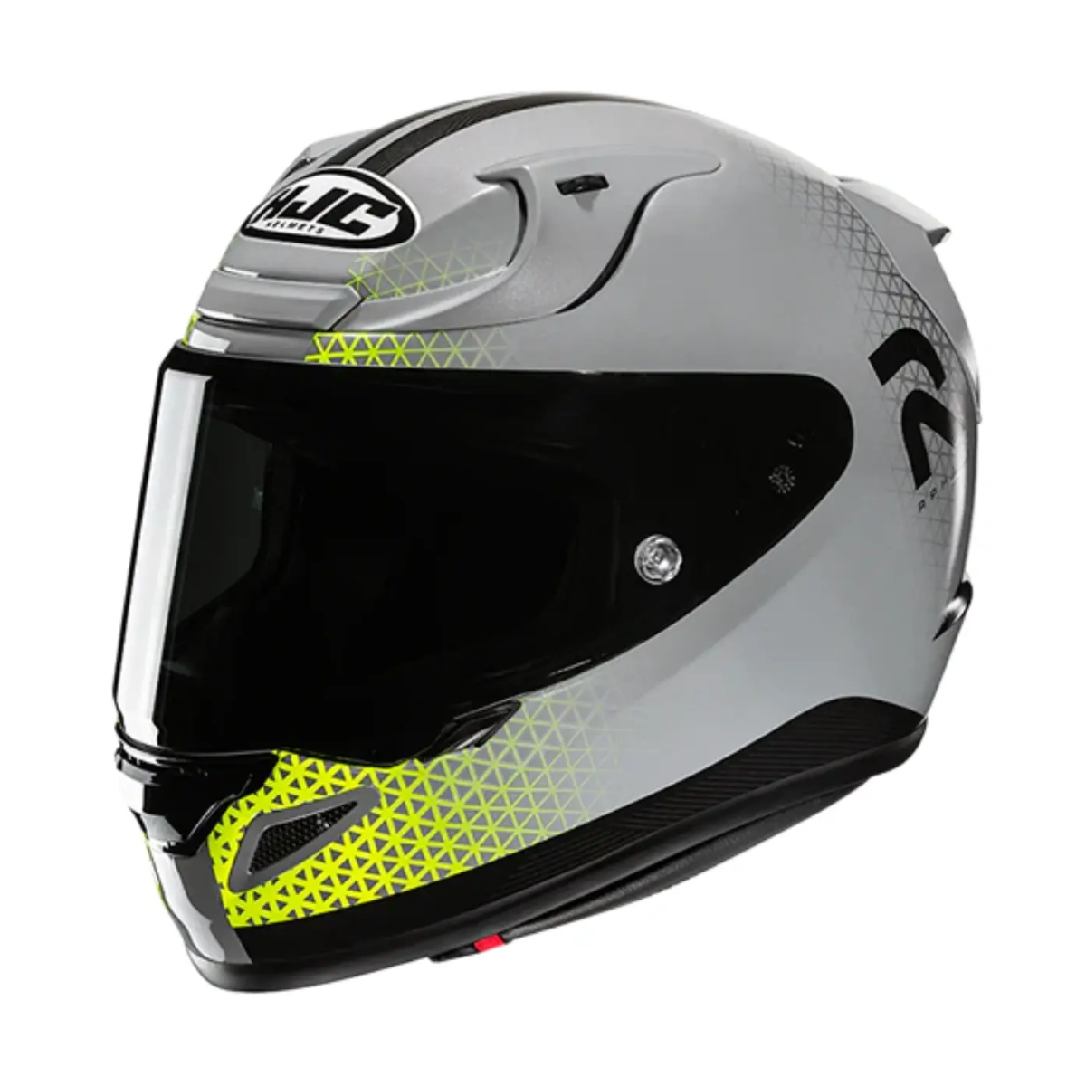 Capacete Moto Hjc Rpha 12 Enoth Cinza Verde