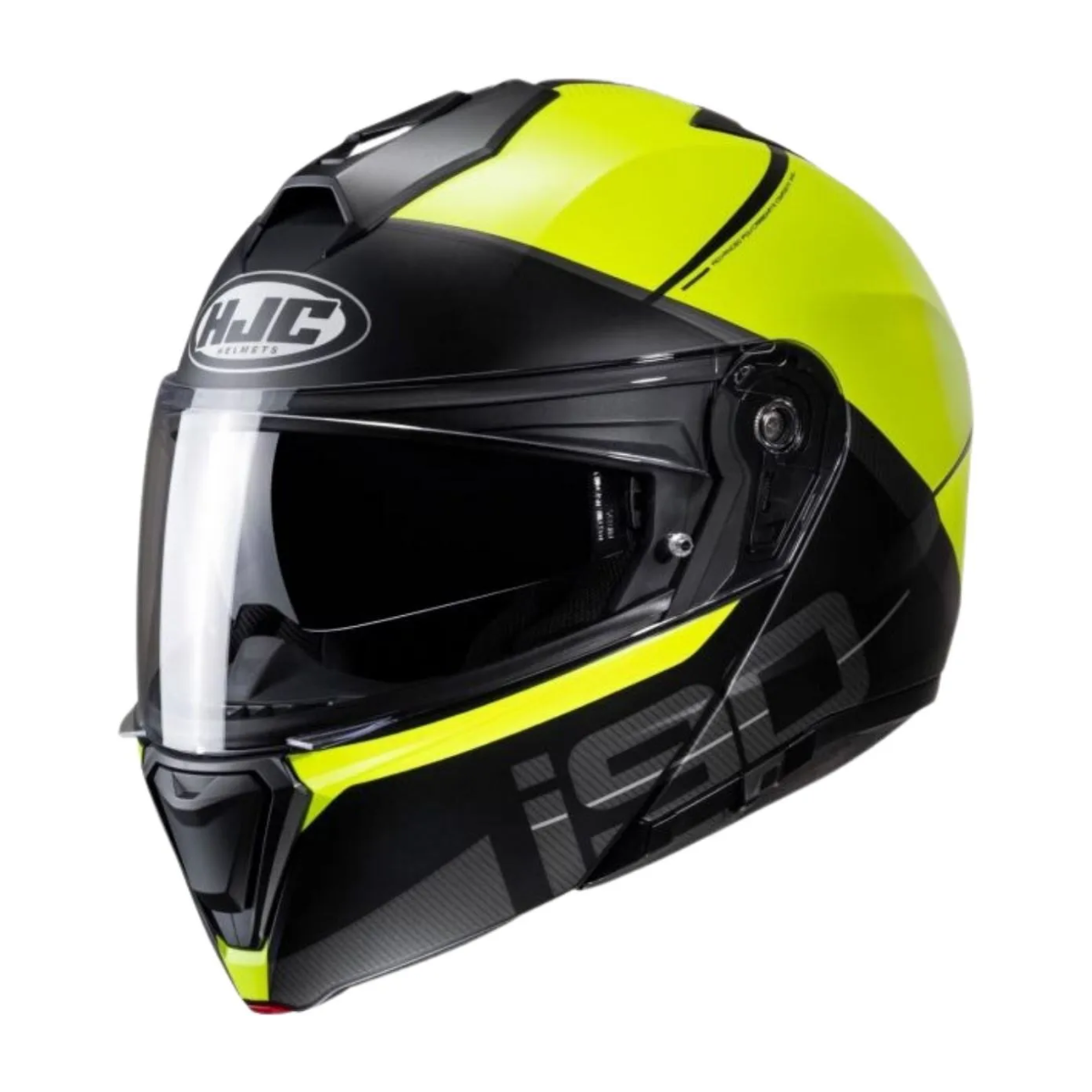 Capacete Moto Hjc I90 May Preto Verde