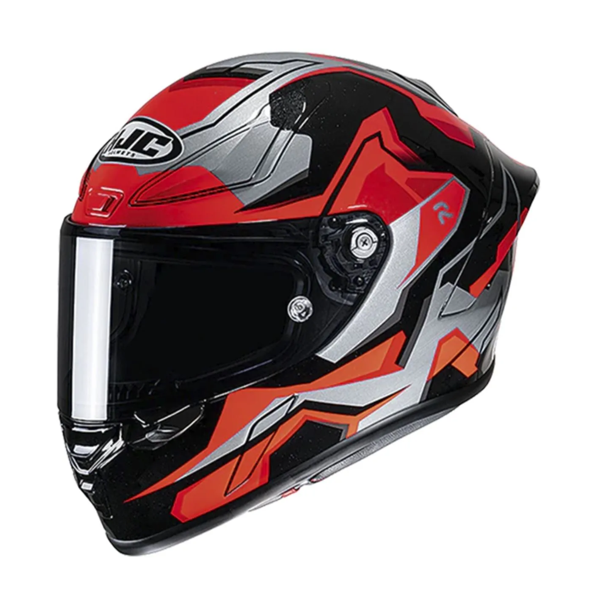 Capacete Moto Hjc Rpha 1 Nomaro Vermelho Preto Cinza