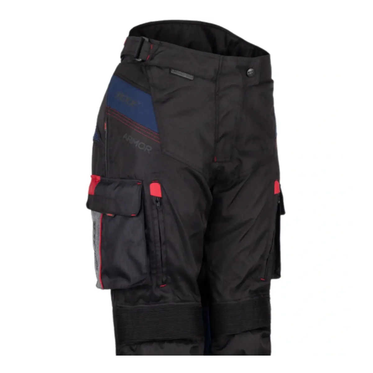 Calça Moto Texx Armor Lady Feminina Preta Azul Vermelha Cinz