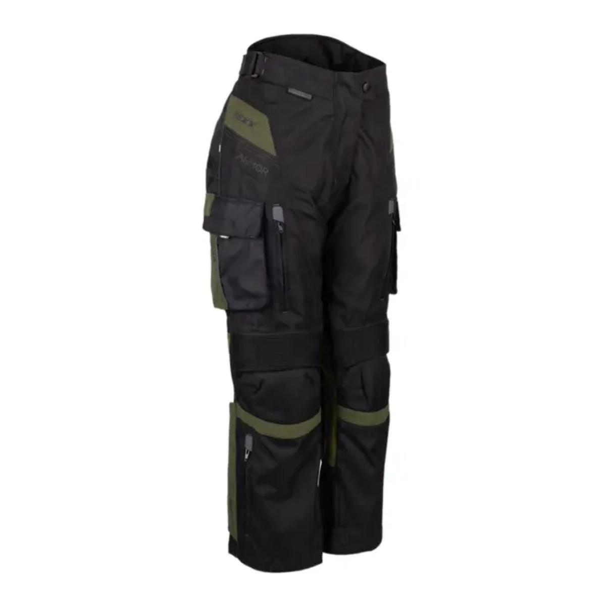 Calça Moto Texx Armor Lady Feminina Preta Verde