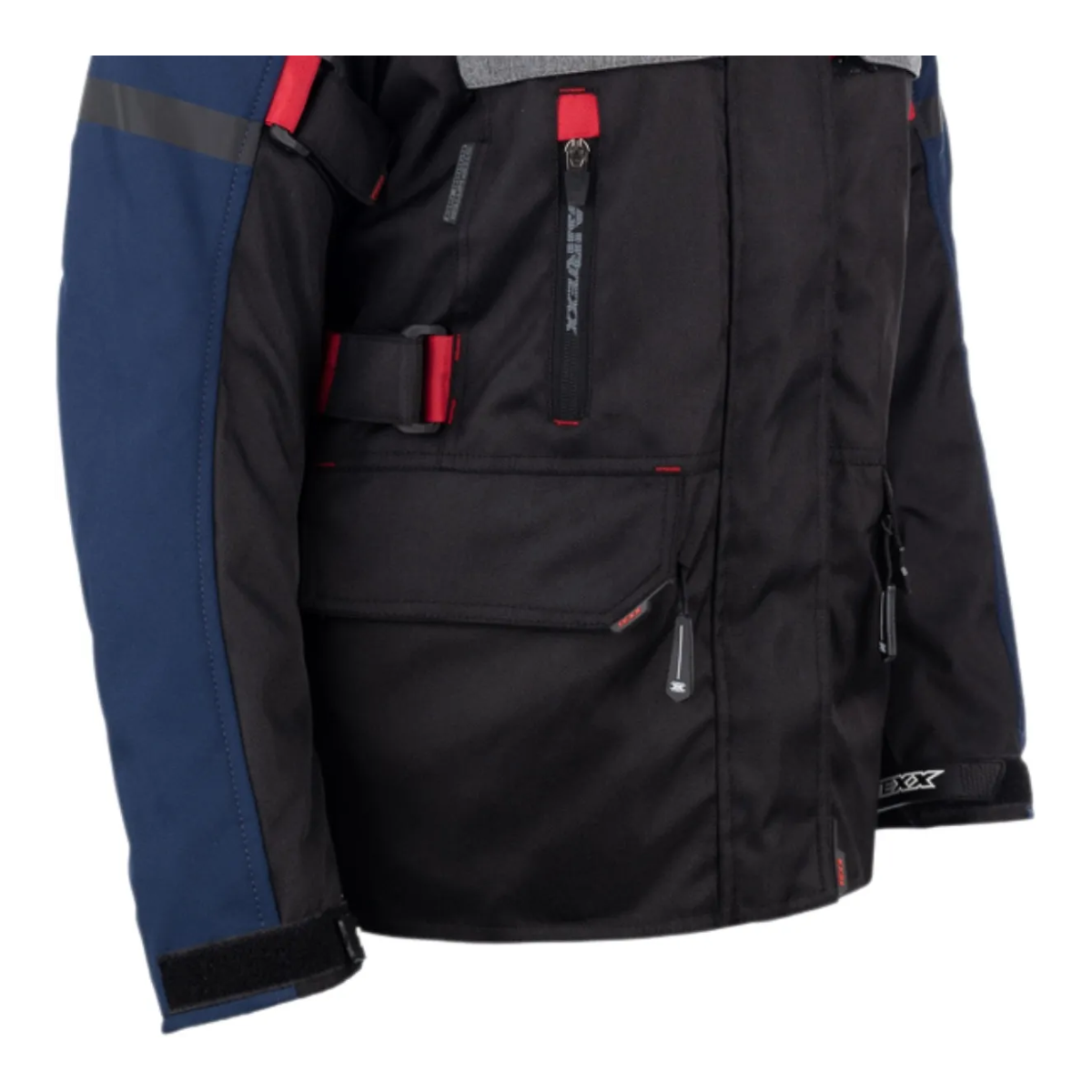 Jaqueta Moto Texx Armor Feminina Preta Azul Vermelha Cinza