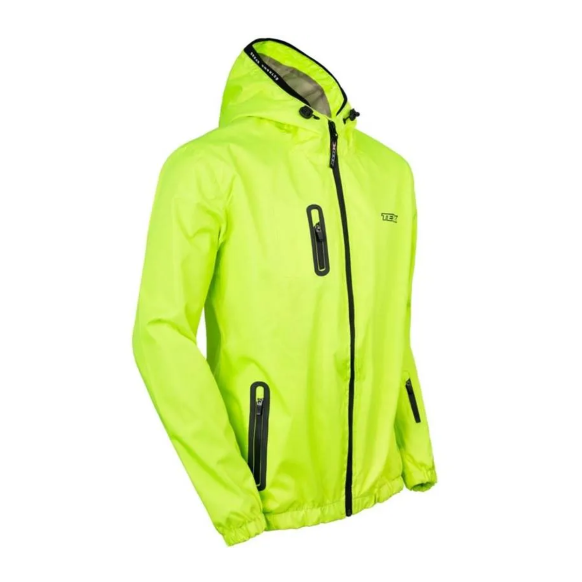 Jaqueta Moto Texx Corta Vento Neon Com Balaclava Verde
