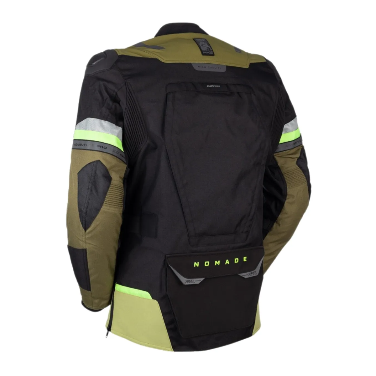 Jaqueta Moto Texx Nomade Masculina Preta Verde