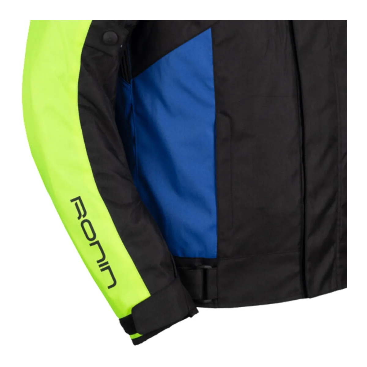Jaqueta Moto Texx Ronin V2 Masculina Preta Verde Azul