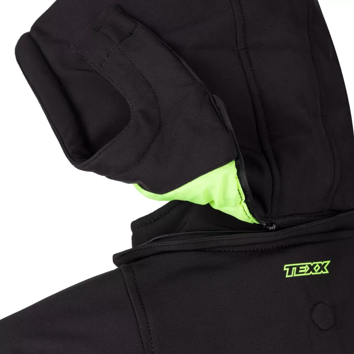 Jaqueta Moto Texx Miami Unissex Preta Verde