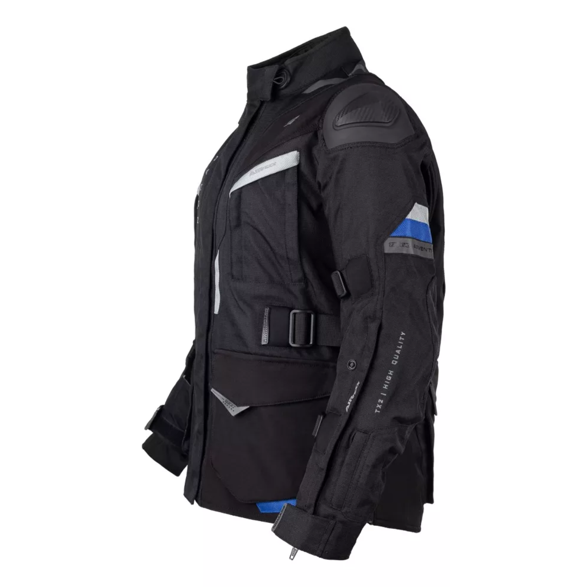 Jaqueta Moto Texx Nomade Lady Feminina Preta Azul Vermelha