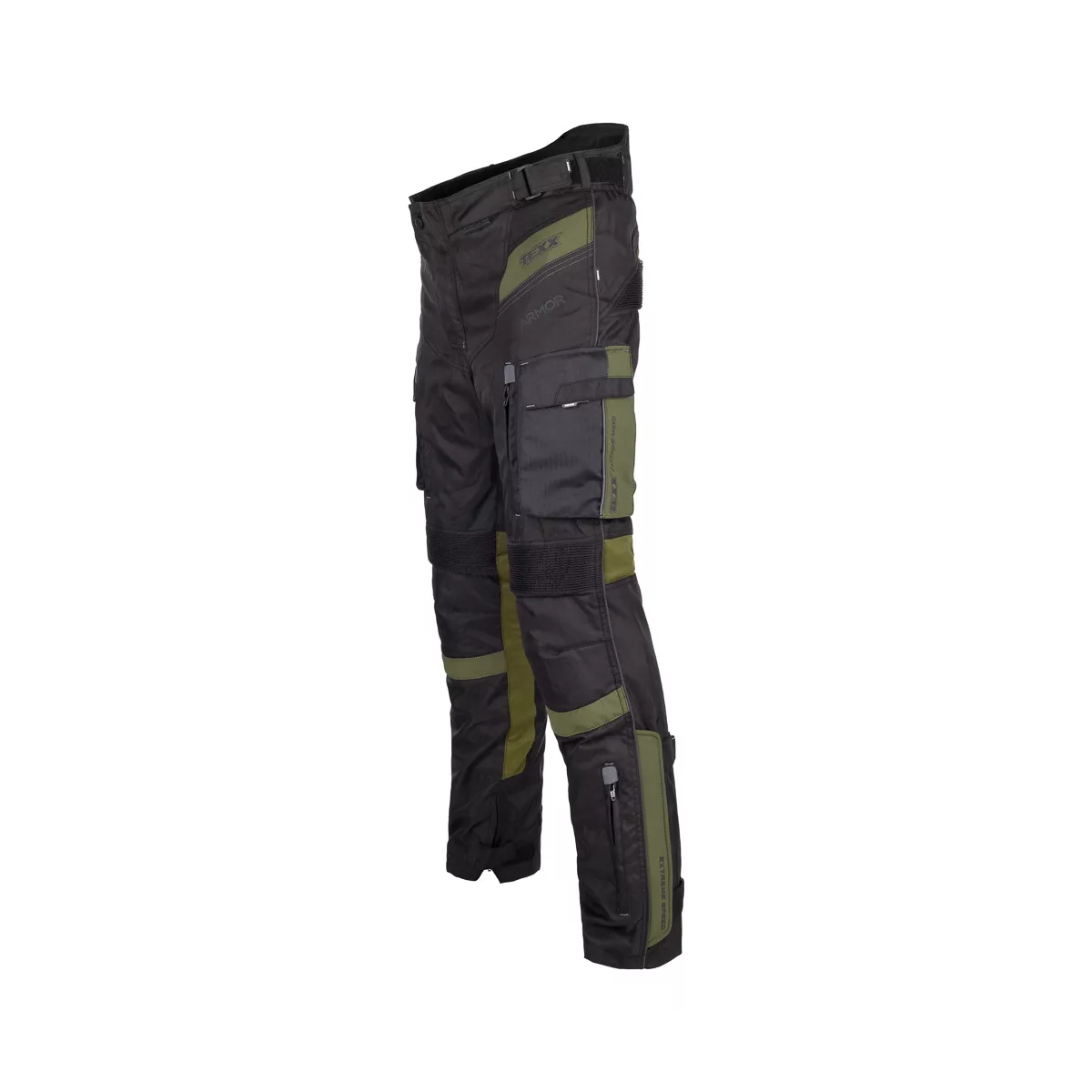 Calça Moto Texx Armor Masculina Preta Verde