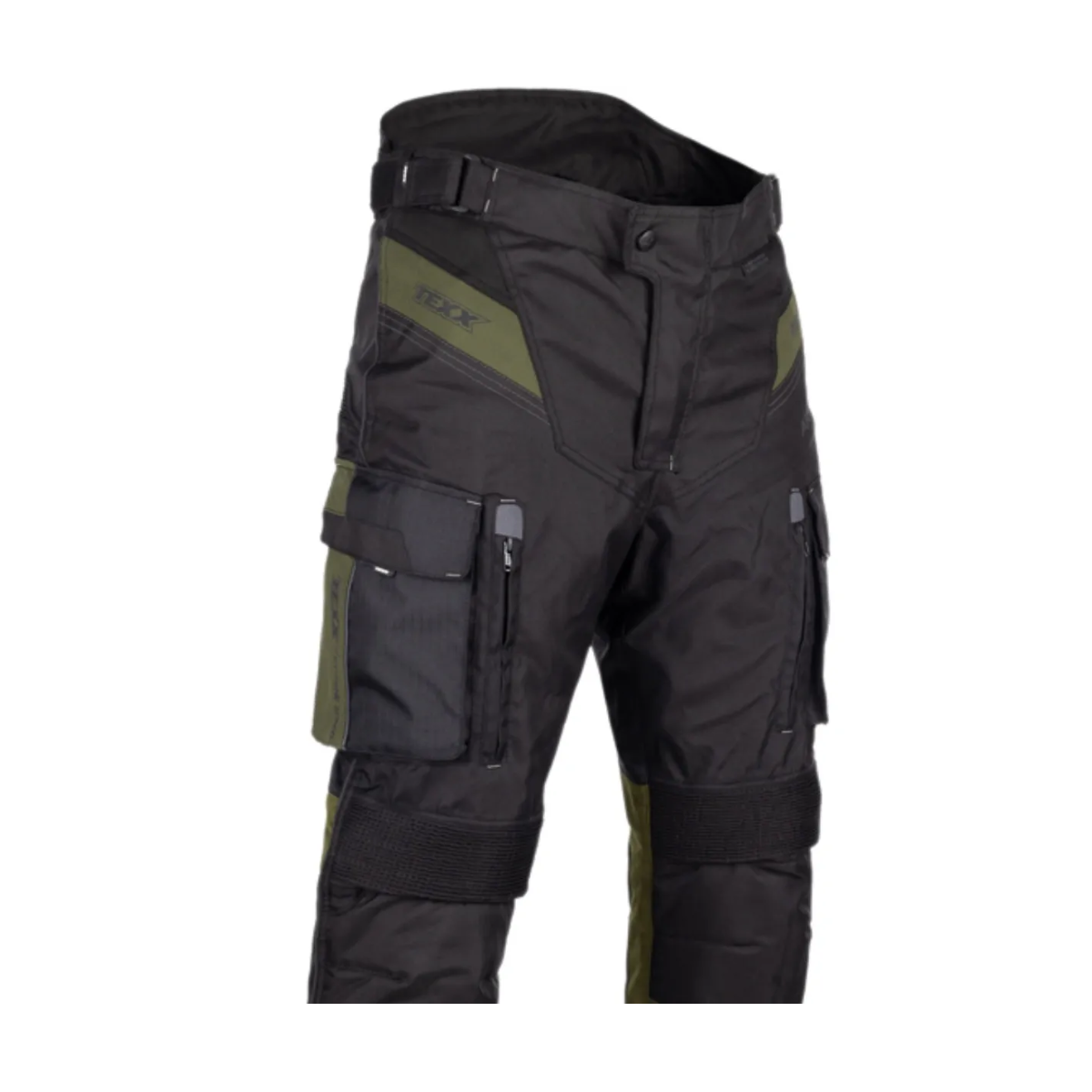 Calça Moto Texx Armor Masculina Preta Verde