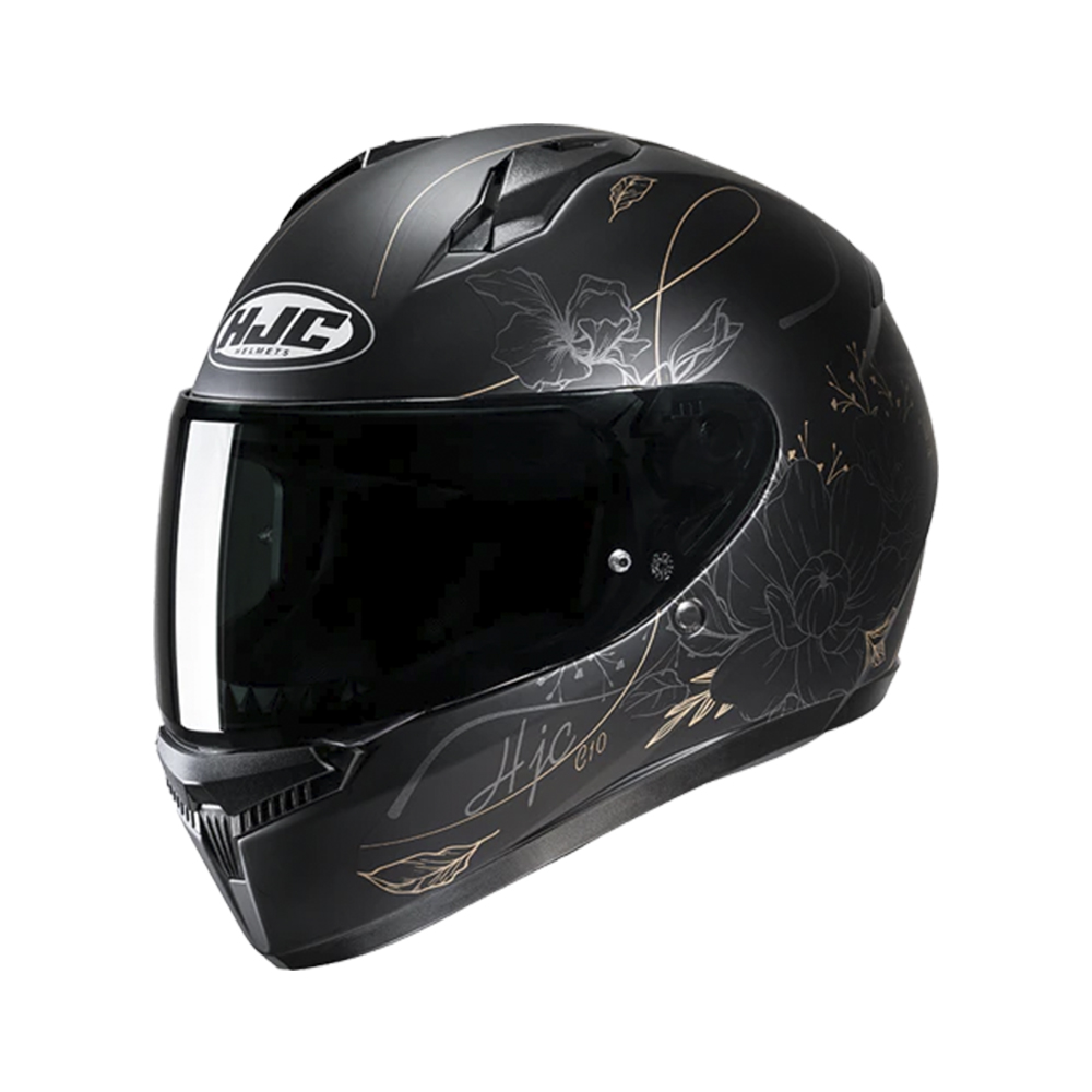 Capacete Moto Hjc C10 Epik Preto Cinza