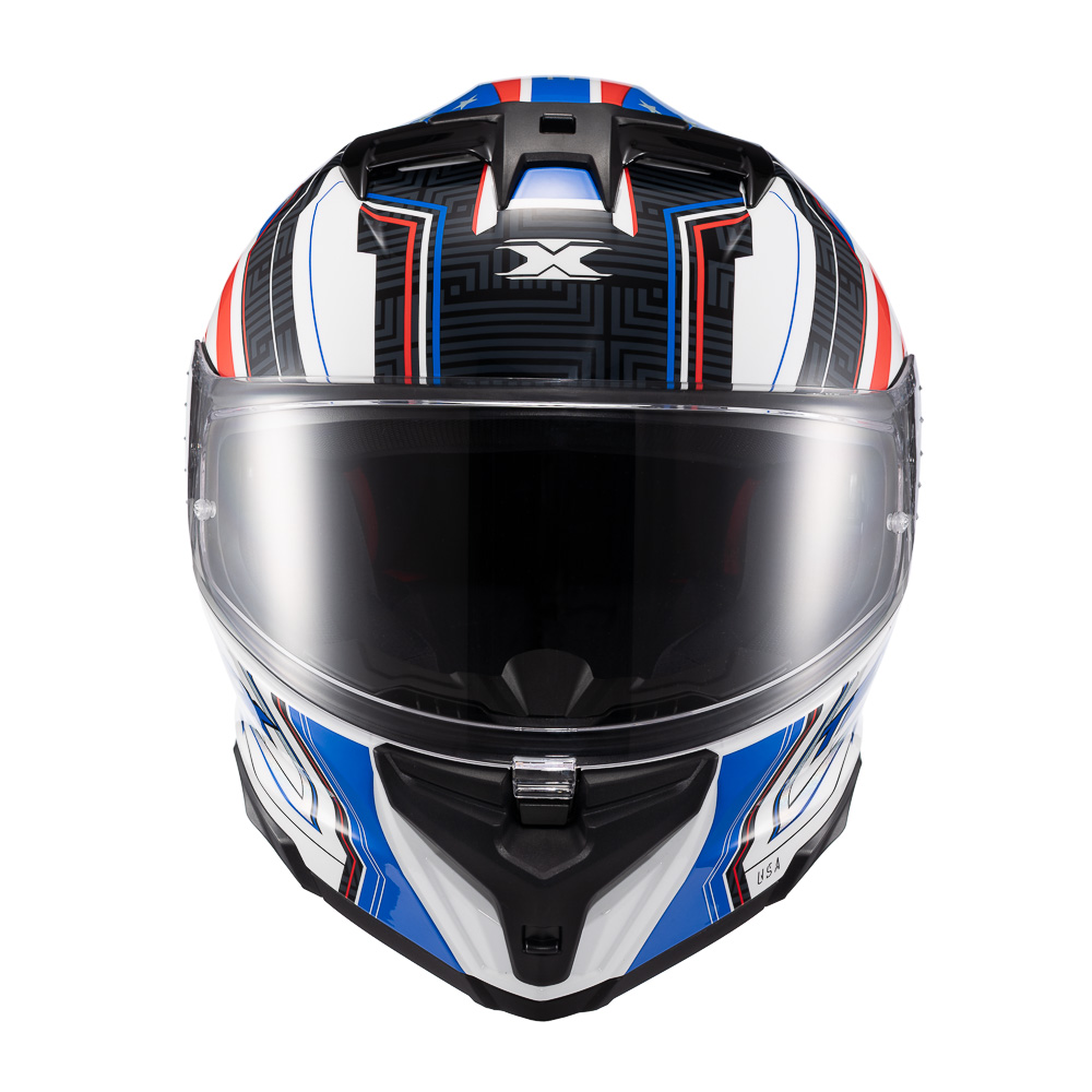 Capacete Moto Texx Kaiman Flag Usa