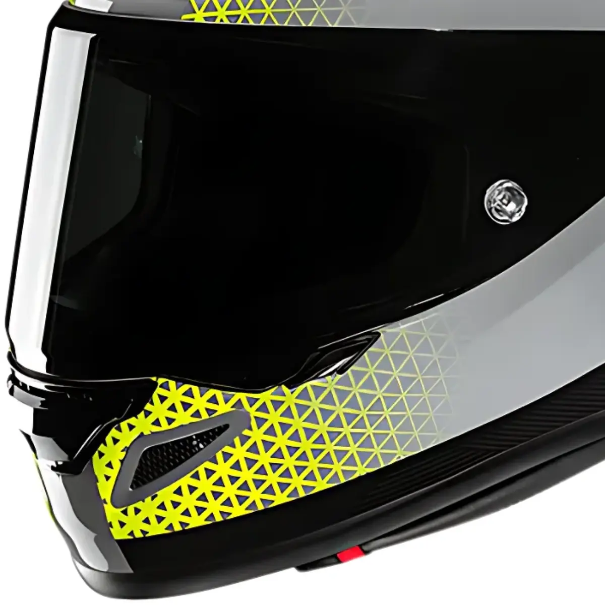 Capacete Moto Hjc Rpha 12 Enoth Cinza Verde