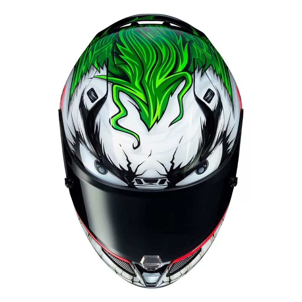 Capacete Moto Hjc Rpha 11 Coringa Dc Joker Verde Roxo