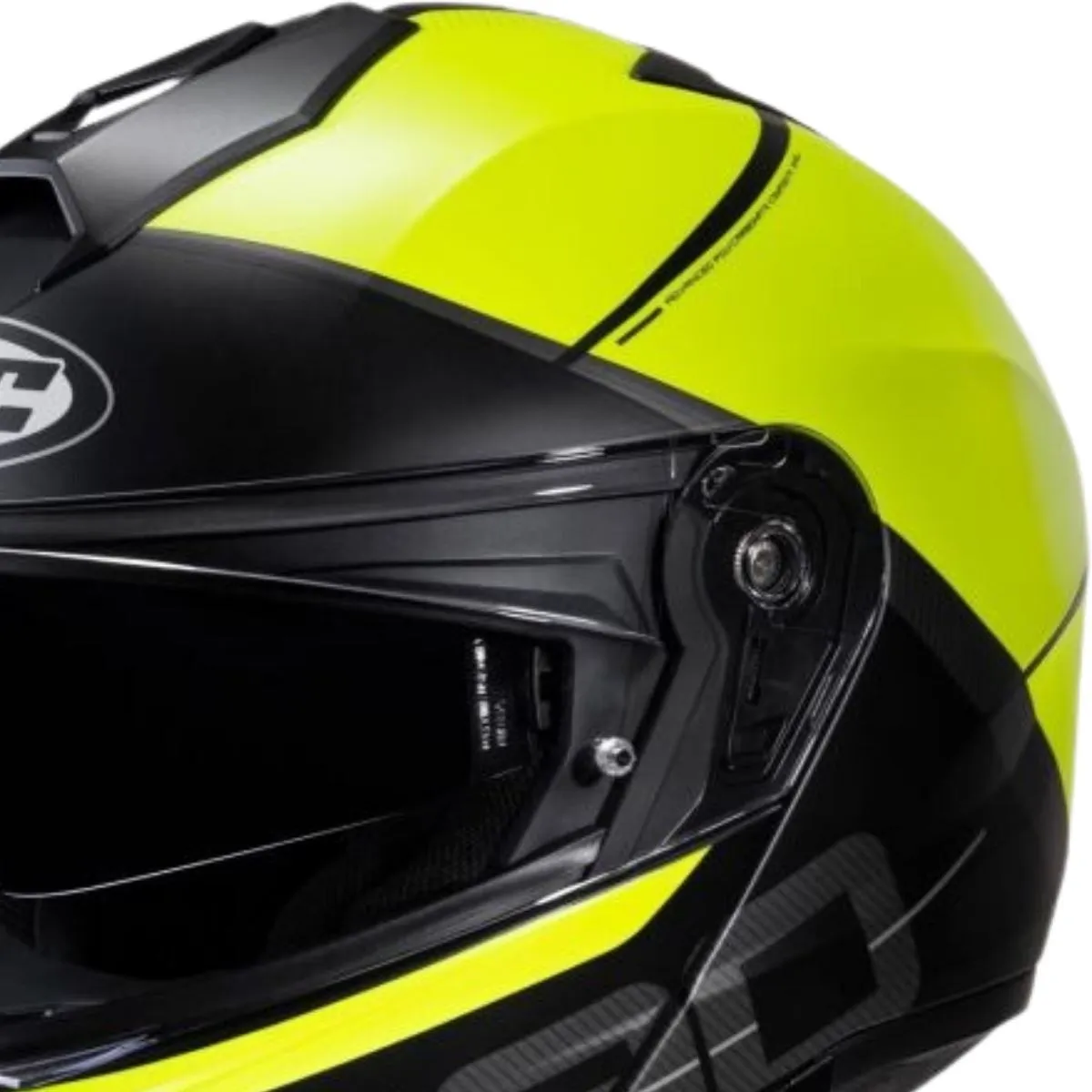 Capacete Moto Hjc I90 May Preto Verde