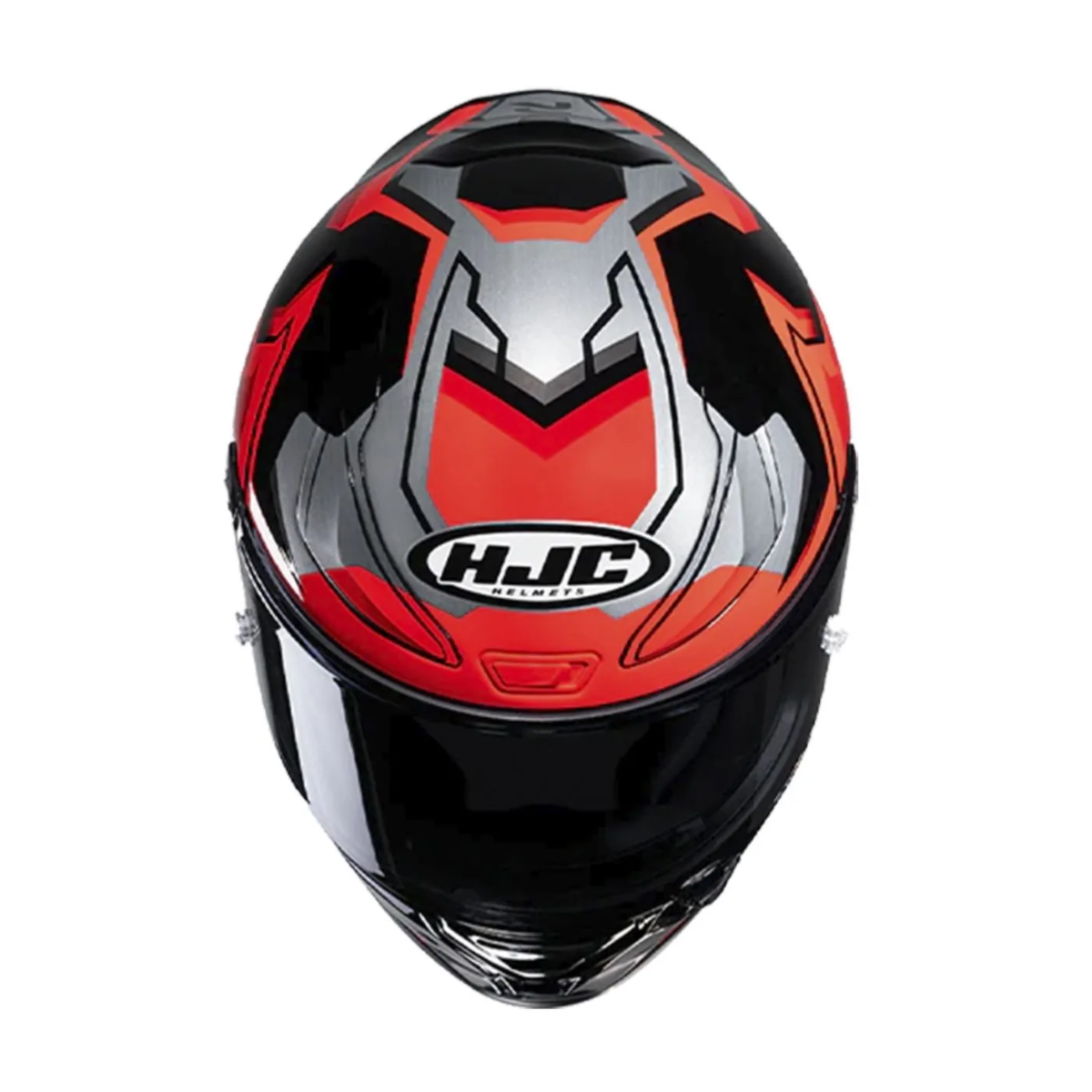 Capacete Moto Hjc Rpha 1 Nomaro Vermelho Preto Cinza