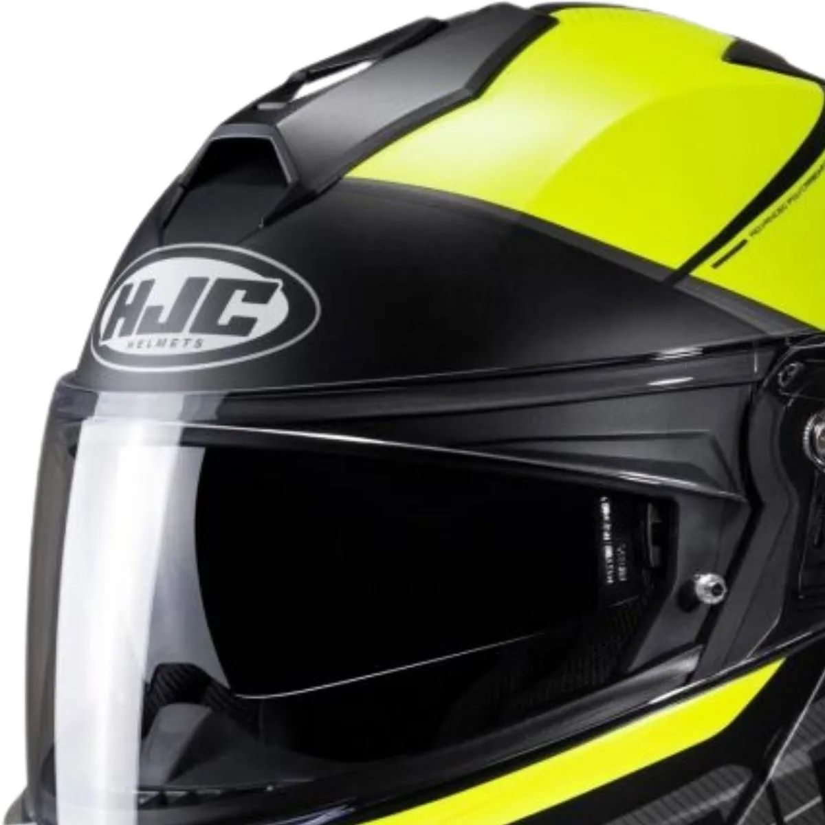 Capacete Moto Hjc I90 May Preto Verde