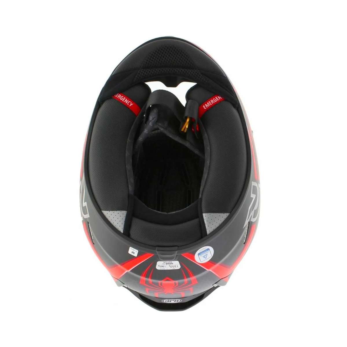 Capacete Moto Hjc Rpha 11 Homem Aranha Preto Vermelho