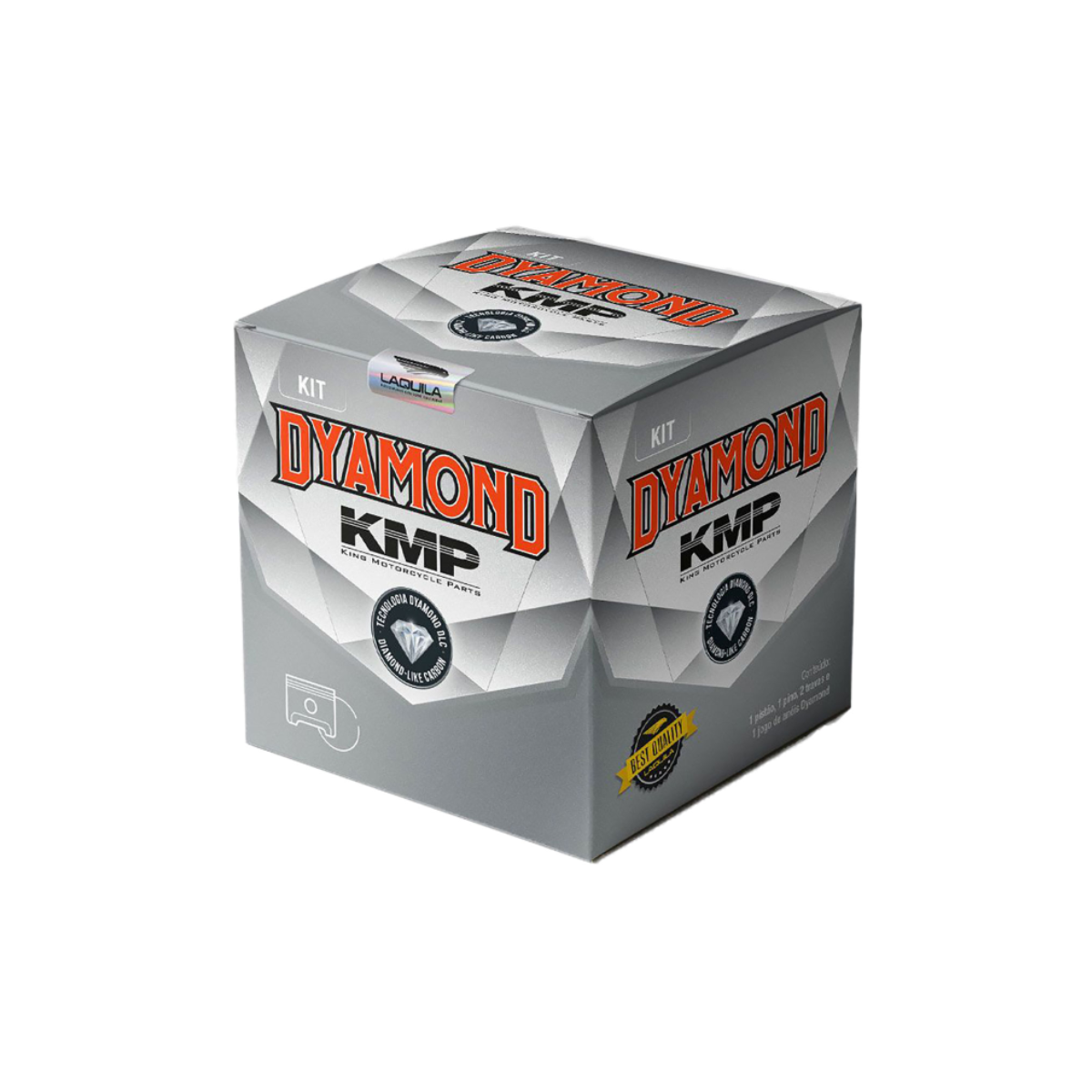 Kit Pistão Anel Cbx 250 Xr 250 Std 025 050 075 100 Dyamond