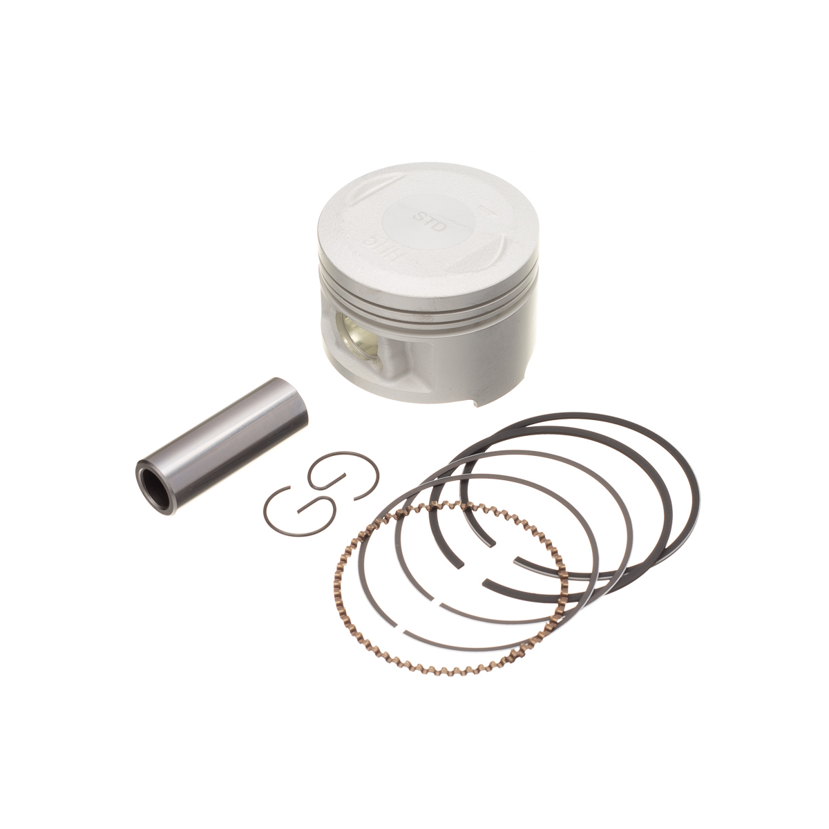 Kit Pistão Anéis Ybr Xtz 125 Std 0.25 0.50 0.75 1.00 Premium