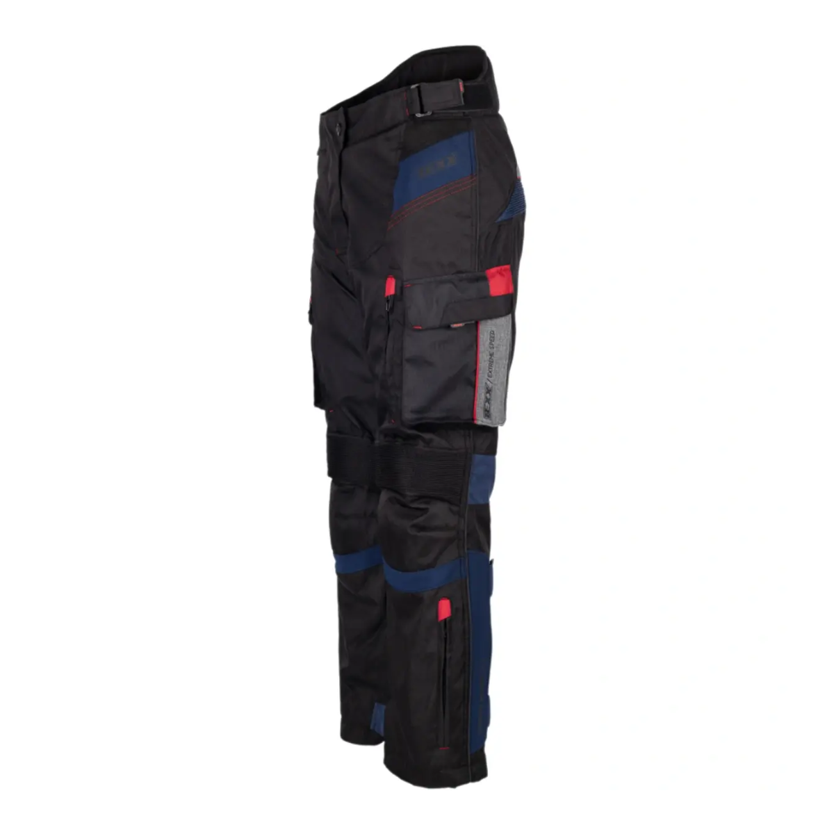 Roupa Moto Texx Armor Conjunto Feminino Preto Azul Vermelho