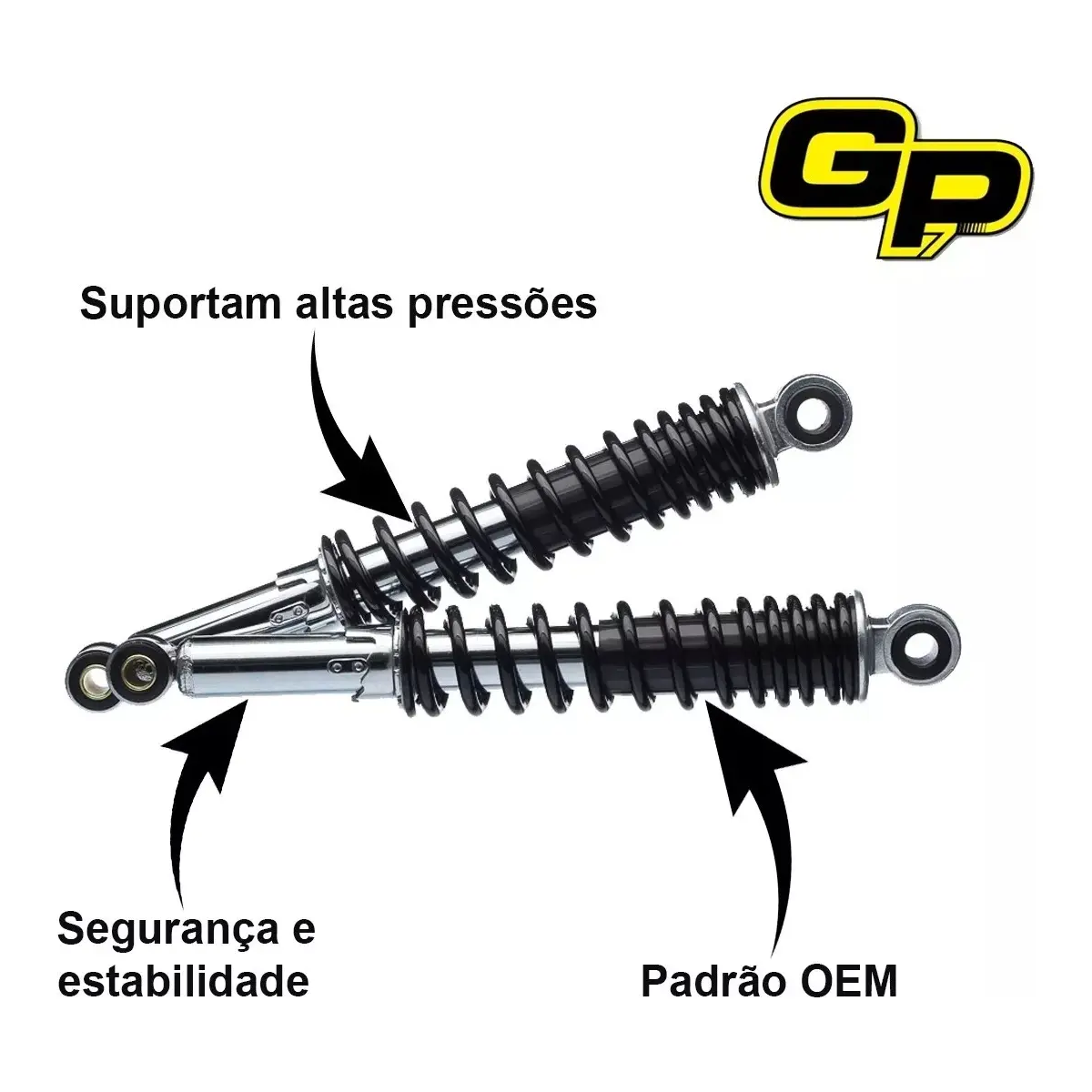 Par Amortecedor Fan 125 2009 2010 2011 2012 2013 2014 2015 2016 2017 2018 2019 Original