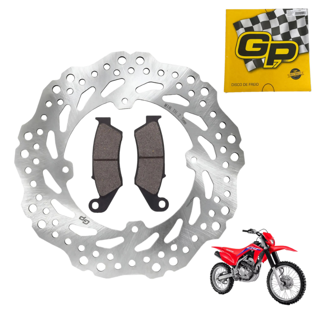 Disco Freio Pastilha Dianteiro Crf 250f 2019/2025 Original