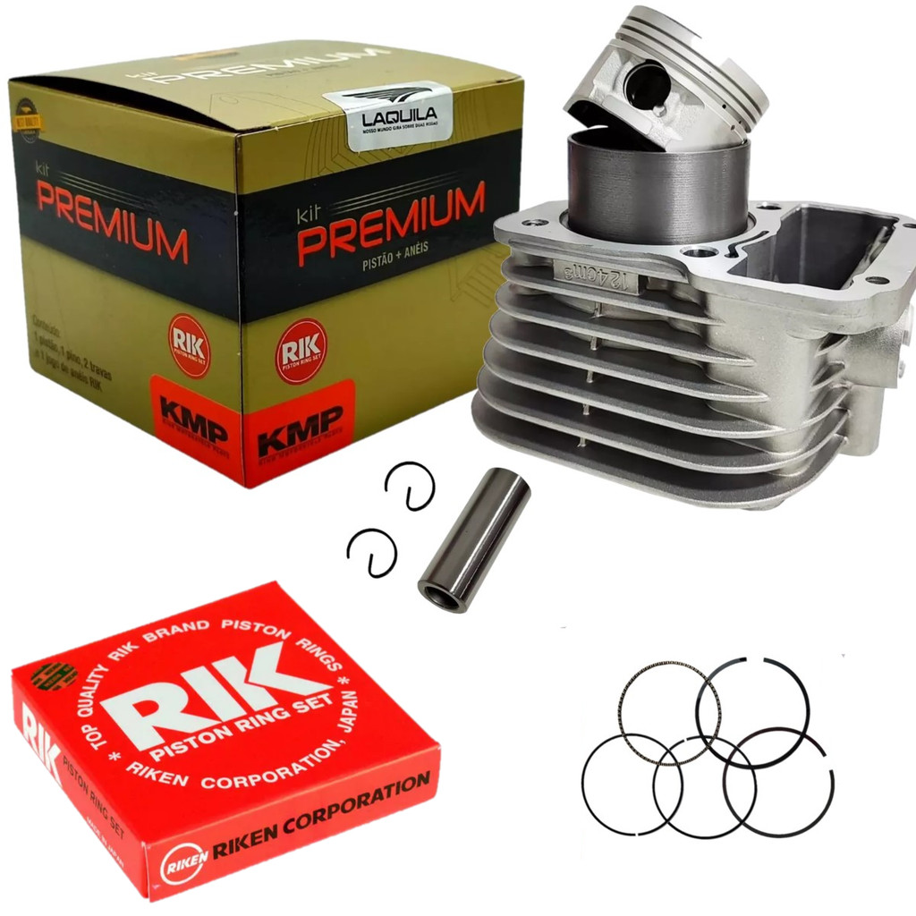 Kit Cilindro Titan Fan 125 2002 2003 2004 2005 2006 Premium