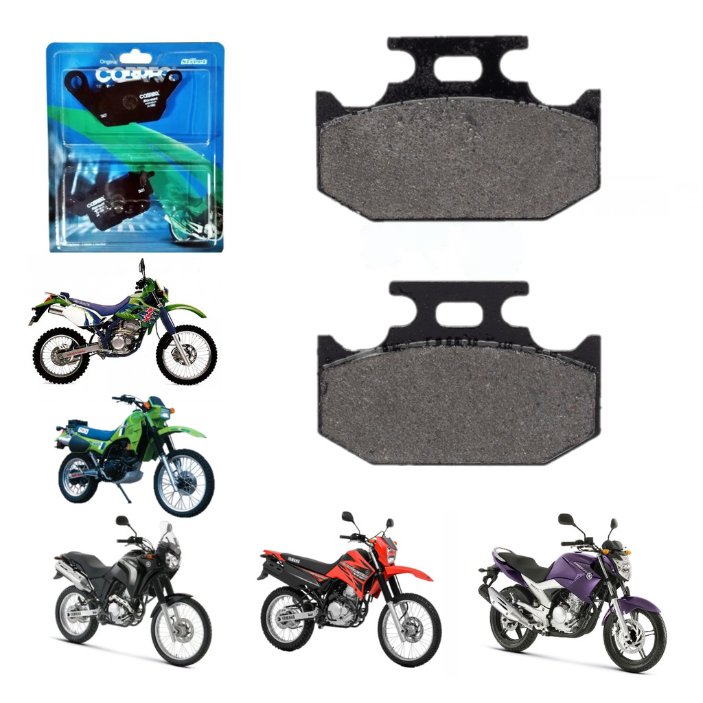 Pastilha Freio Traseira Xtz Lander Tenere 250 Fazer 250 Klx 250/600R Kdx 200