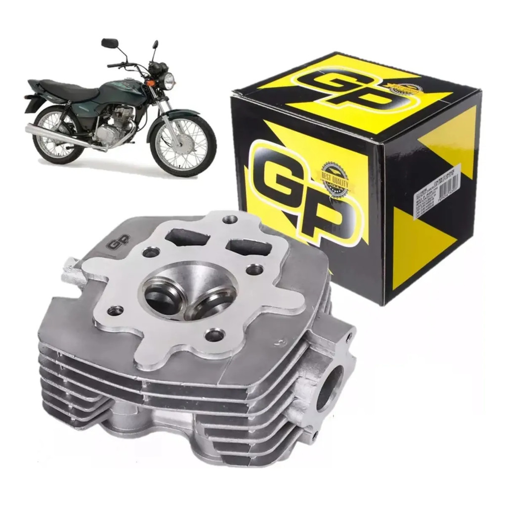 Cabecote Cg 125 2002 2003 2004 2005 Titan Fan C/ Guia Sede