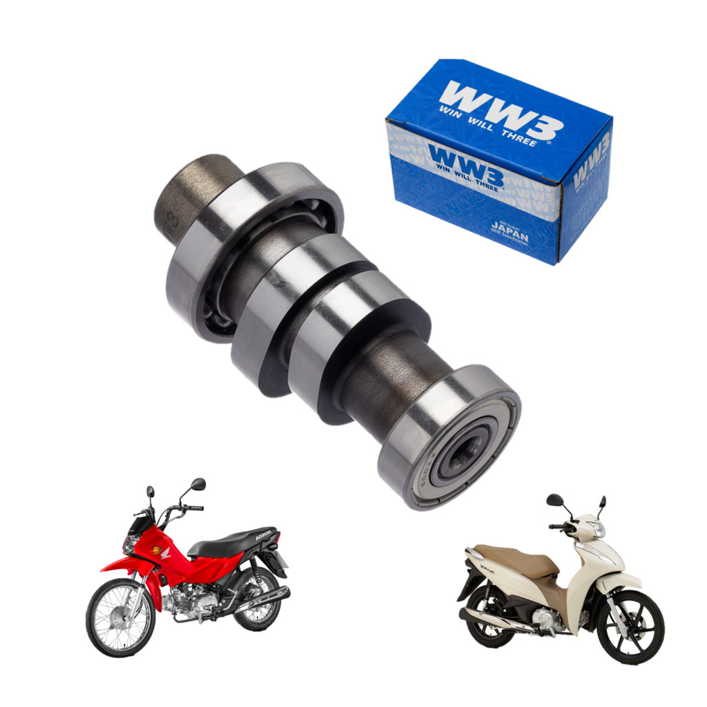 Arvore Comando Pop 110 I Biz 110 I 2016/2024 Lev 4.7 Ww3 Racing