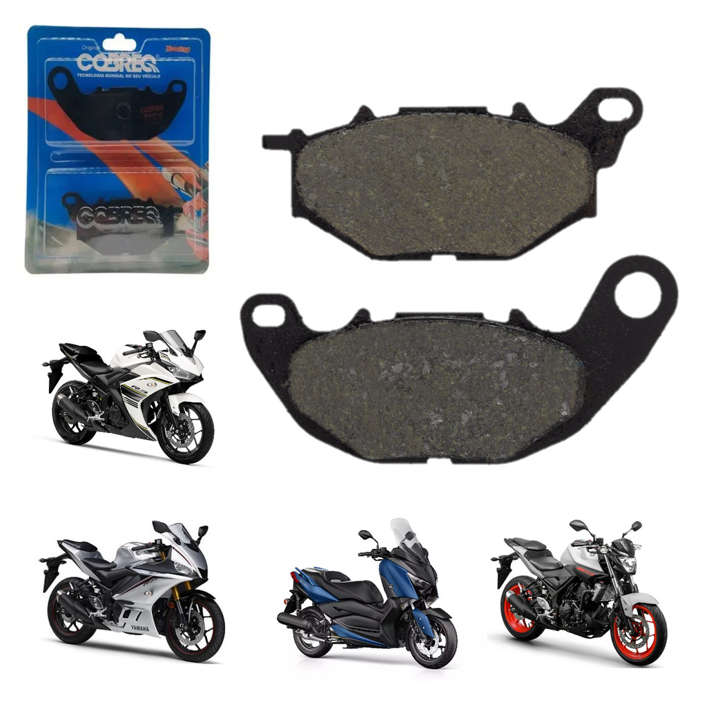 Pastilha Freio Dianteira Mt-03 Xmax 125/300 ABS Yzf R25 Yzf R3 321