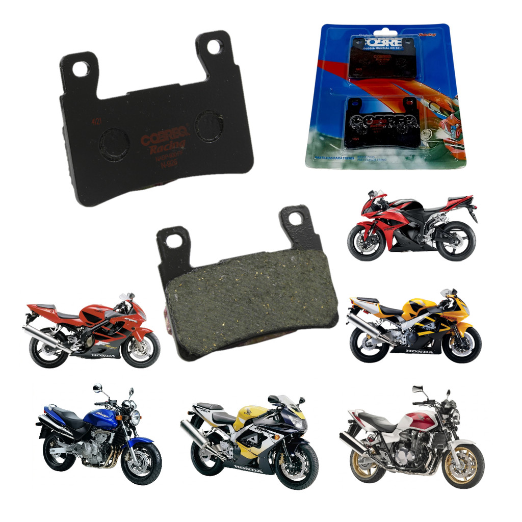 Pastilha Freio Dianteira Cb 600F Hornet Cb 1300 SuperFour Cb 600 F4 Sport Cbr 900RR Fireblade Cbr 929RR