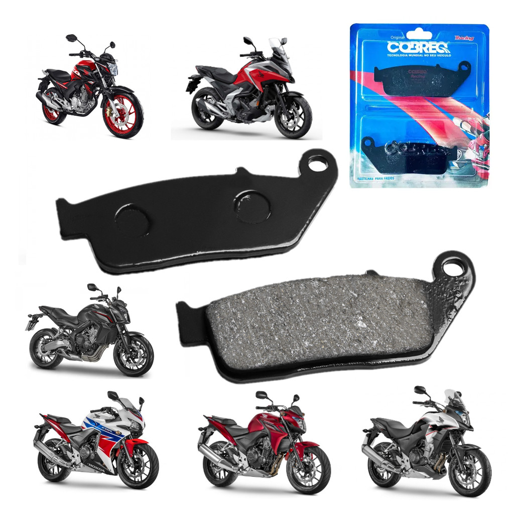 Pastilha Freio Dianteira Cb 250F Twister Cb 500R Cb 650F Nc 750