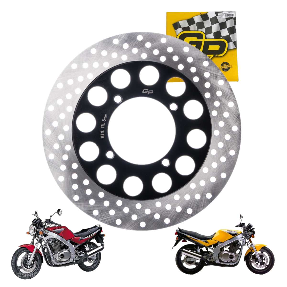 Disco Freio Traseiro Gs 500 1993/2007 Original