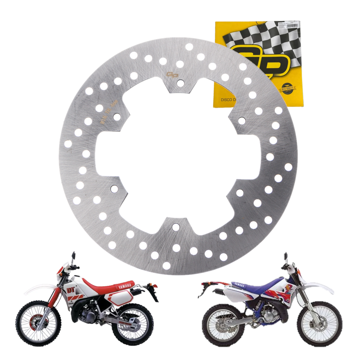 Disco Freio Traseiro Dt 200 1997/2000 Original