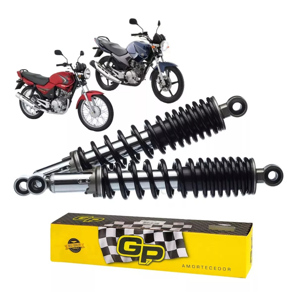 Par Amortecedor Ybr 125 Factor 2000/2016 Original