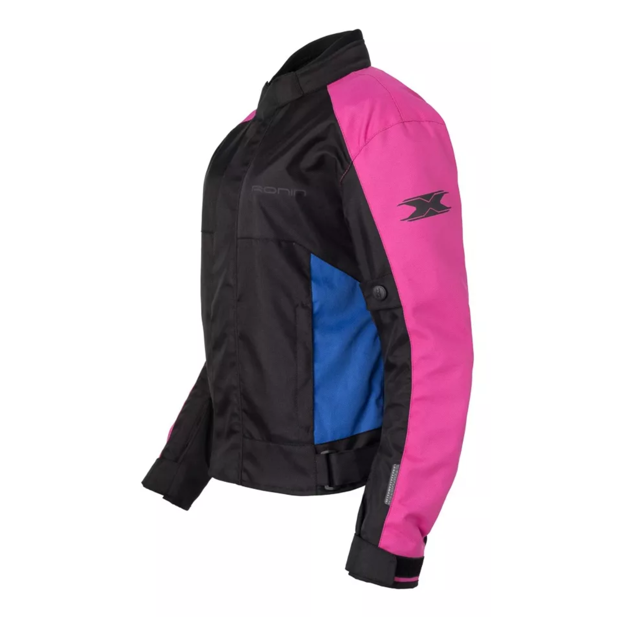 Roupa Moto Texx Ronin V2 Conjunto Feminino Preto Rosa Azul