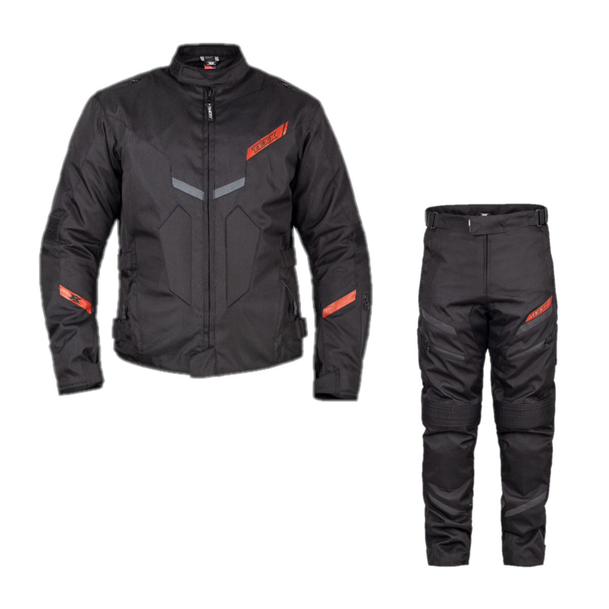 Roupa Moto Texx New Strike V3 Conjunto Masculino Preto Vermelho