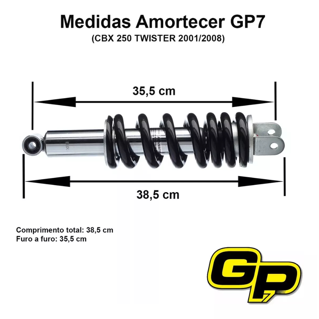 Amortecedor Honda Cbx 250 Twister 2001/2008 Original