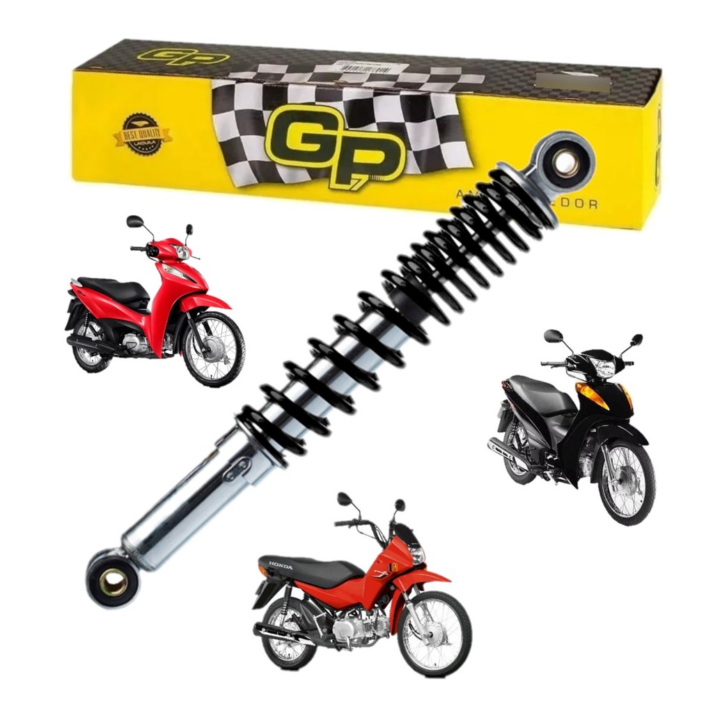 Amortecedor Traseiro Biz 100/125 Pop 100 1998/2025 Original