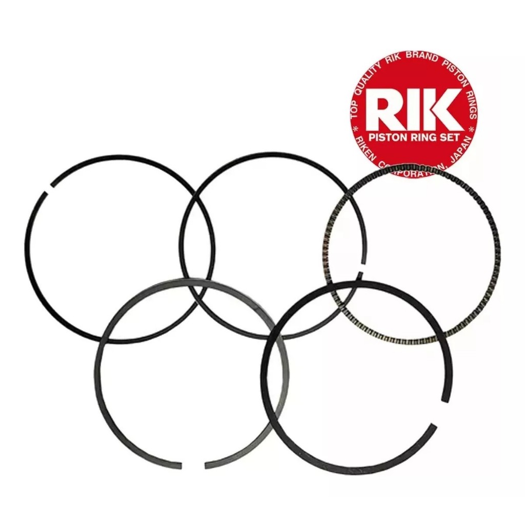 Kit Premium C/cilindro Pistao Junta Kmp anel Rik Burgman 125