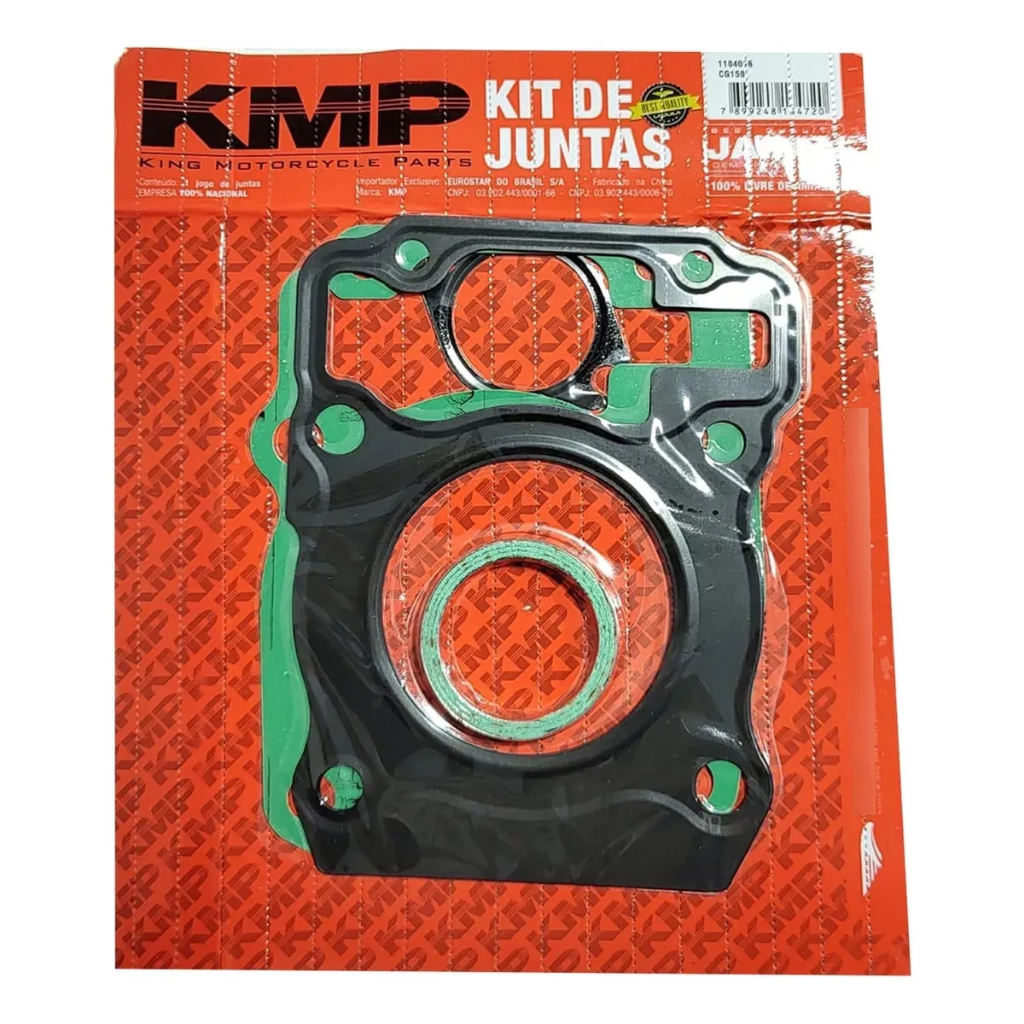 Kit Cilindro Pistão Anéis E Junta Cg 150 Bros 150 P/ 190cc