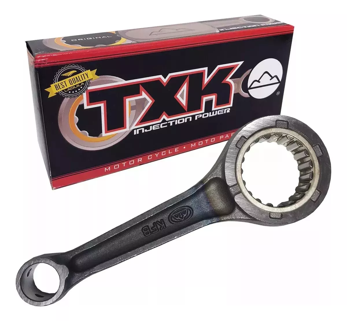 Kit Cilindro Crf 230 Pistão Biela Txk Anéis Motor Kmp Std