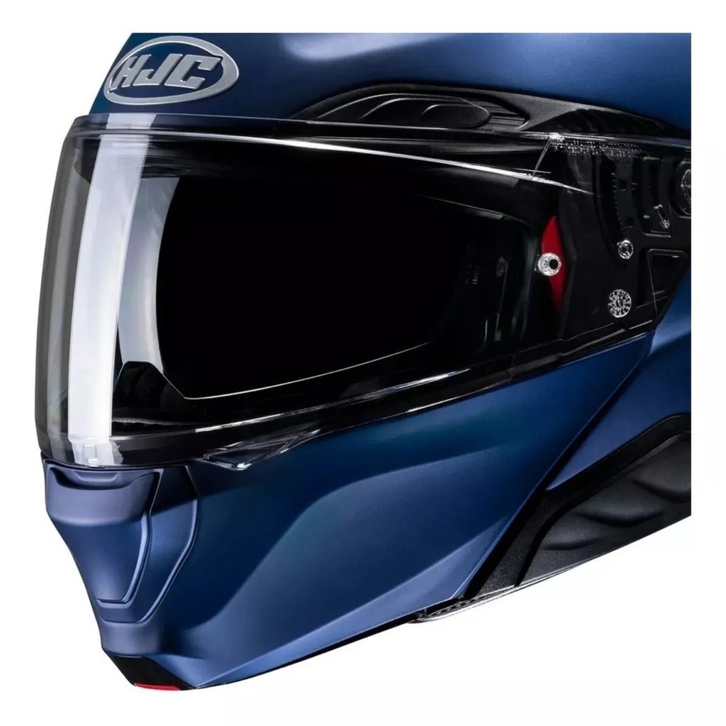 Capacete Moto Hjc Rpha 91 Solido Azul Anodizado
