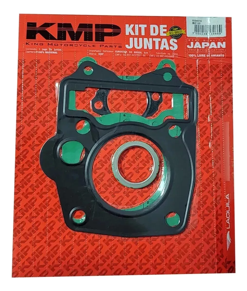 Kit Cilindro Motor Biz 125 Kmp Honda Biela Txk 2009-2017
