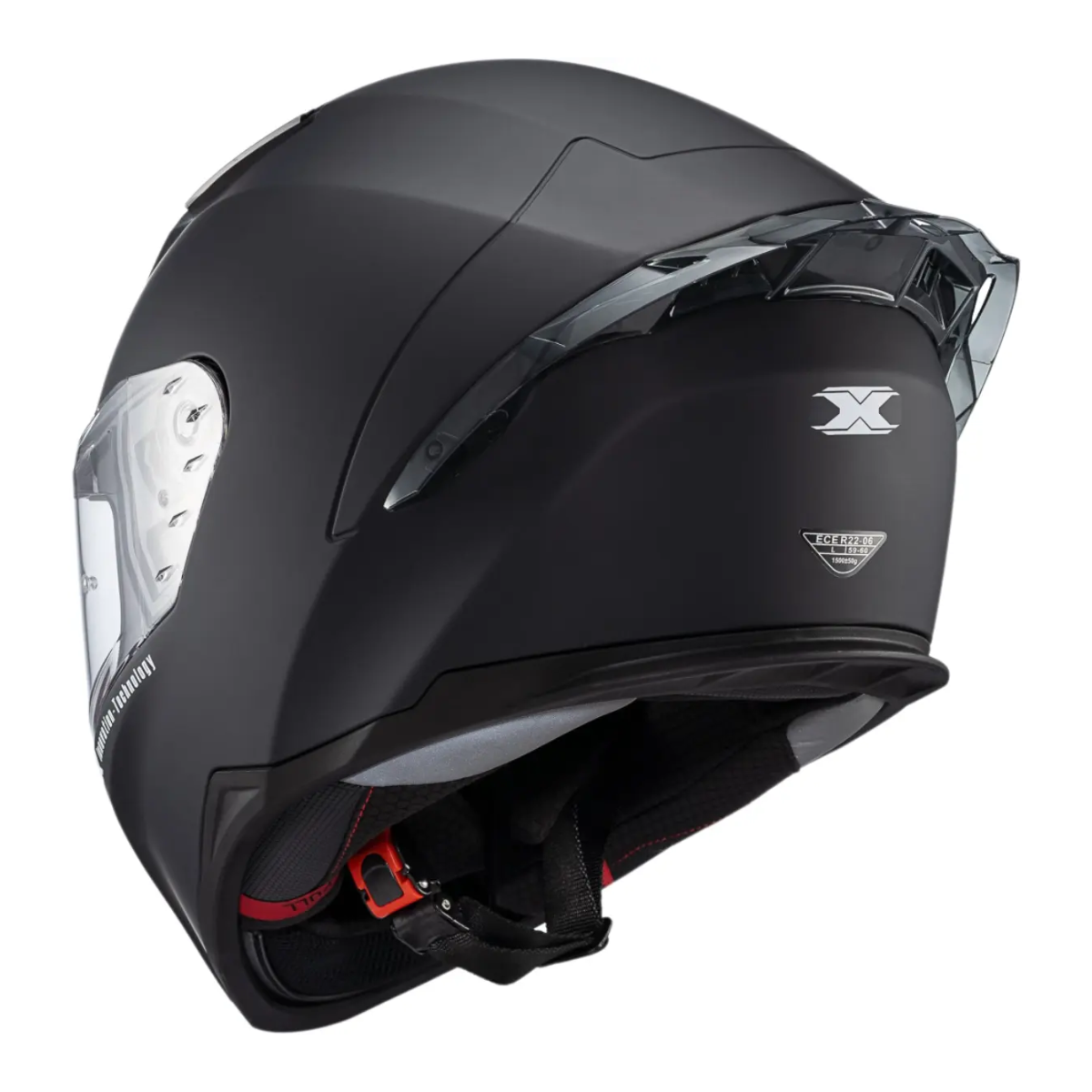Capacete Moto Texx Raptor Solido Preto Fosco