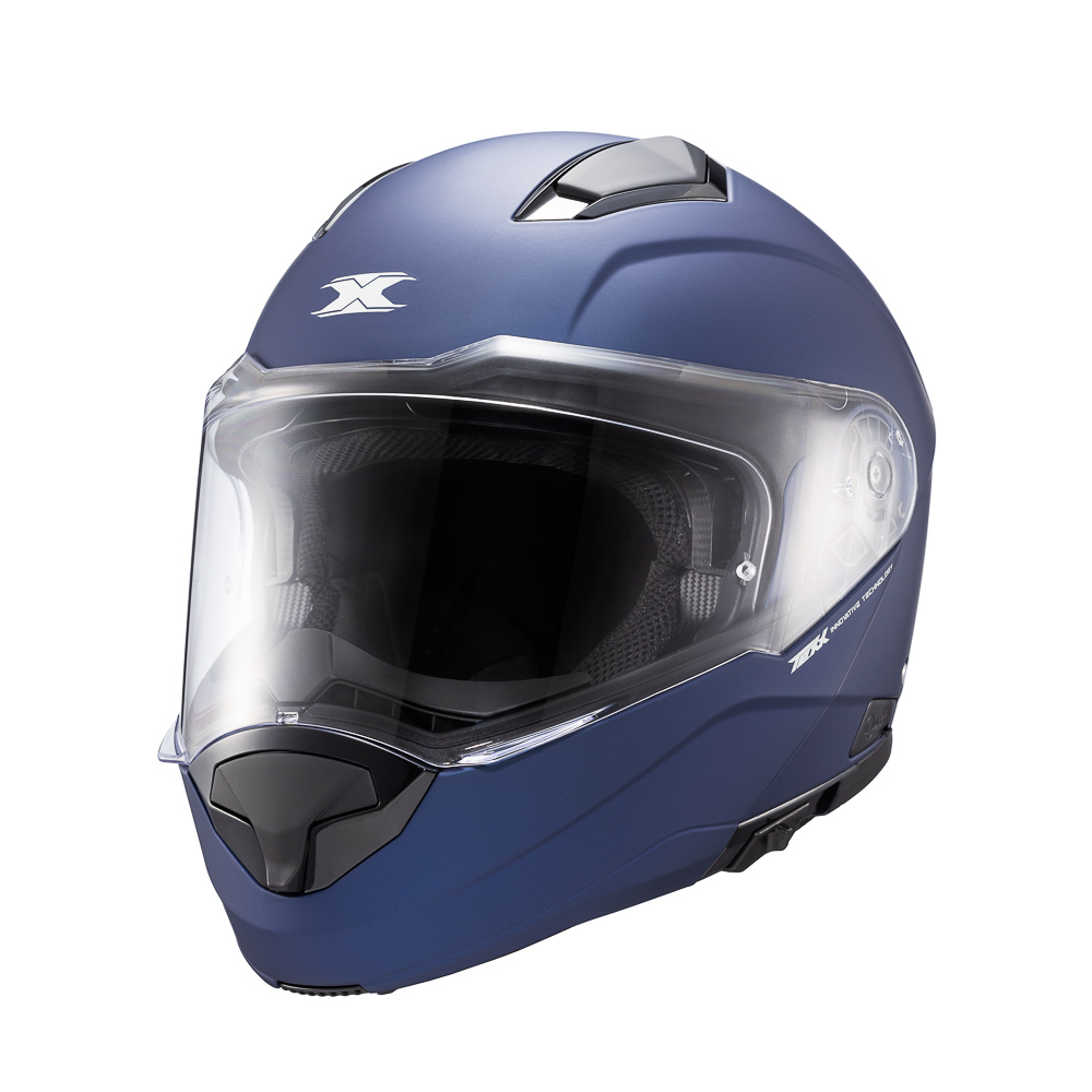 Capacete Moto Texx Kratos Solid Azul Fosco