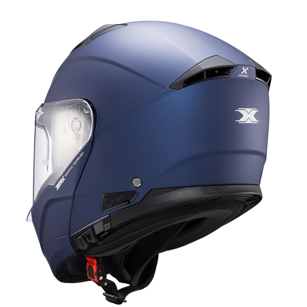 Capacete Moto Texx Kratos Solid Azul Fosco