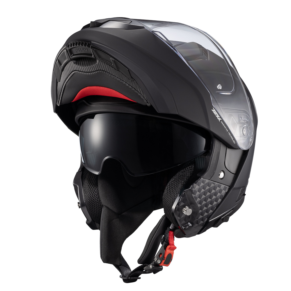 Capacete Moto Texx Kratos Solid Preto Fosco